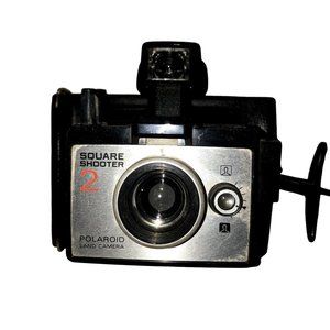 Vintage Polaroid Land Camera Square Shooter 2 Used Un-Tested